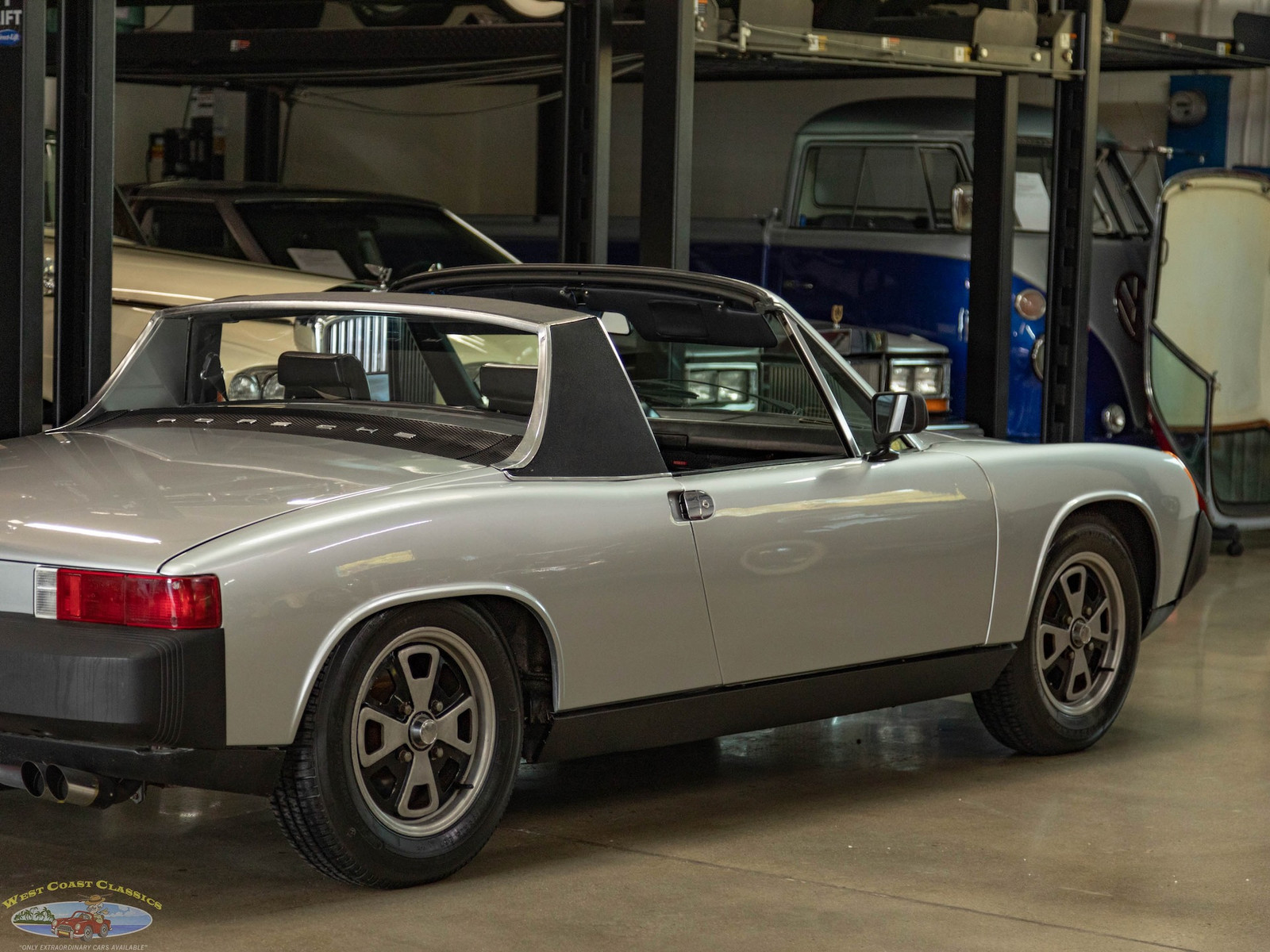 Porsche-914-2.0L-5-spd-Targa-Roadster-Cabriolet-1976-Silver-Black-17598-26