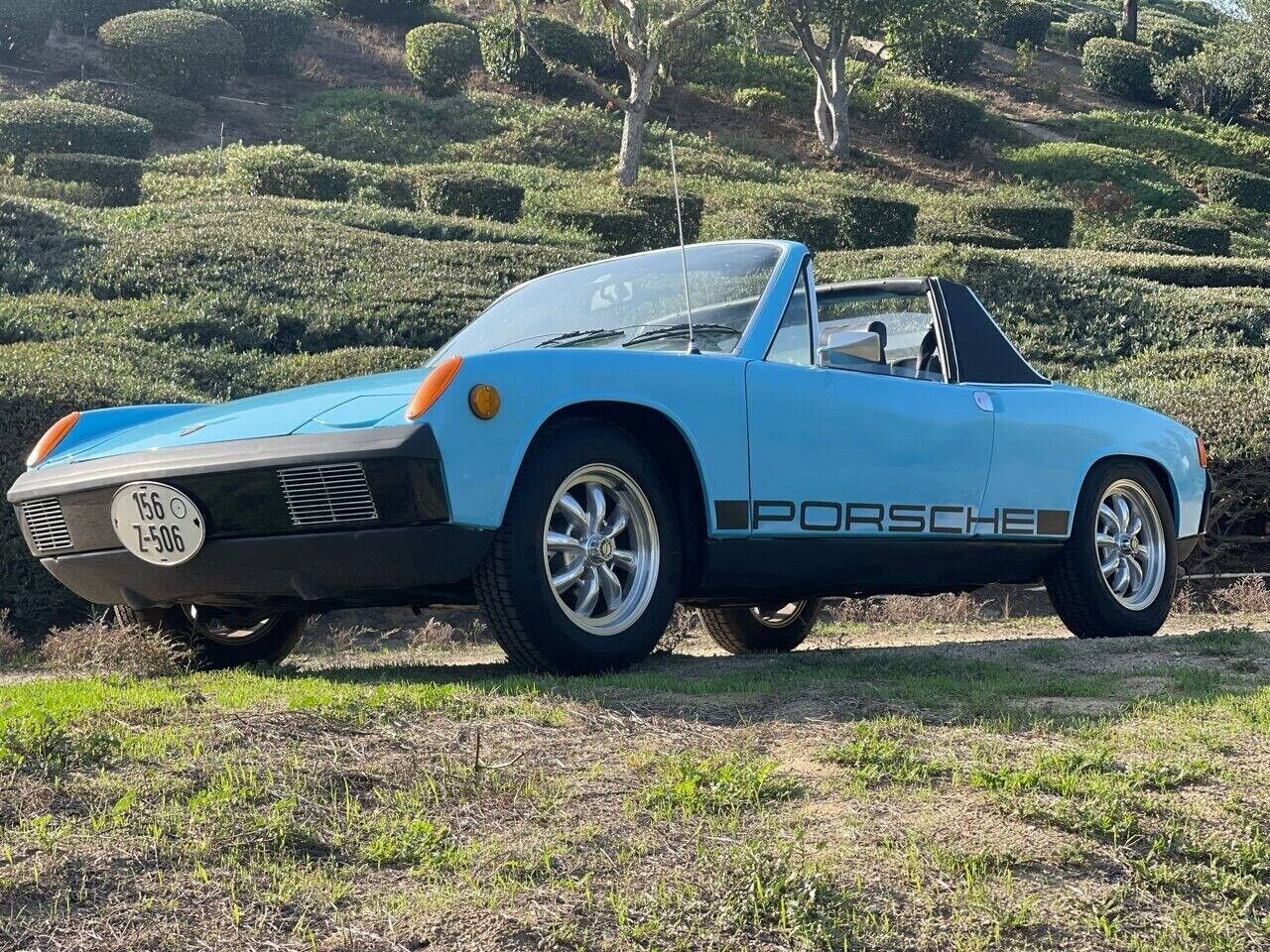 Porsche-914-Cabriolet-1974-Blue-Black-80467-3