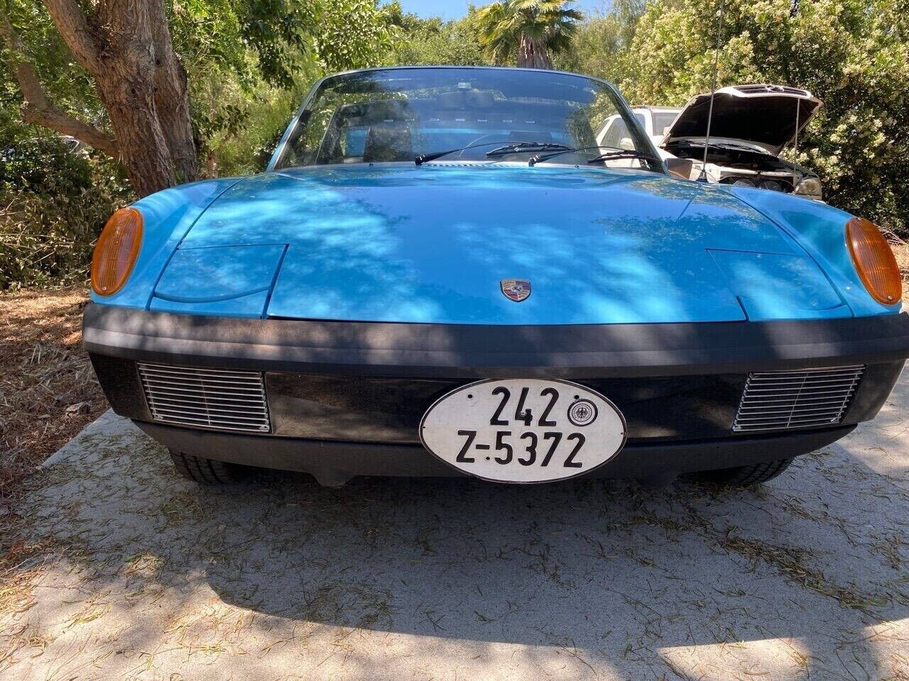 Porsche-914-Cabriolet-1974-Blue-Black-80467-7