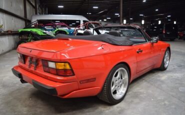 Porsche-944-Cabriolet-1990-Red-Black-90999-4