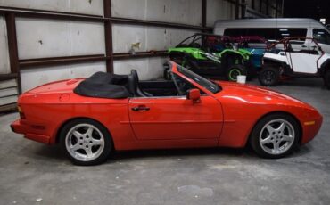 Porsche-944-Cabriolet-1990-Red-Black-90999-6