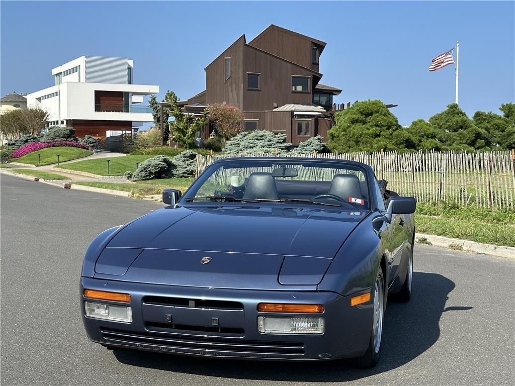 Porsche-944-S2-Cabriolet-Cabriolet-1990-Blue-Black-118370-1