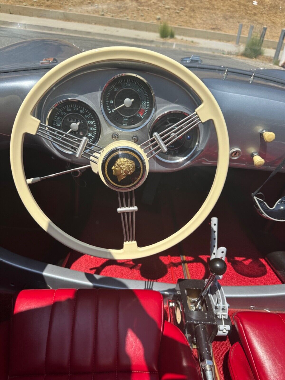 Porsche-Other-Cabriolet-1955-Silver-Red-6116-25