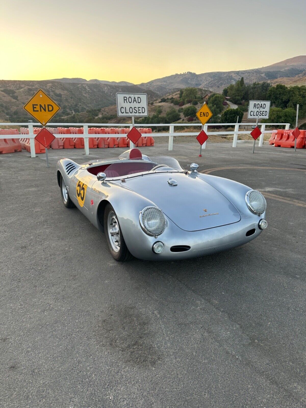 Porsche-Other-Cabriolet-1955-Silver-Red-6116-4