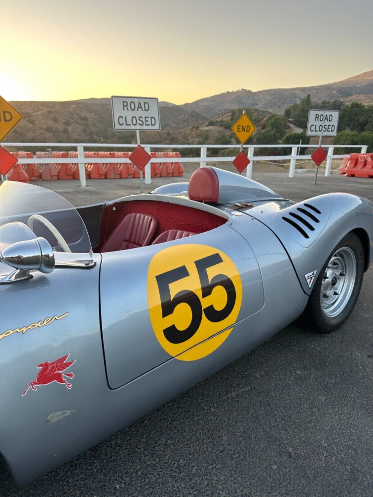 Porsche-Other-Cabriolet-1955-Silver-Red-6116-5