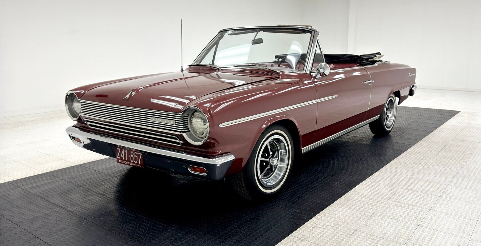 Rambler-American-Cabriolet-1964-Burgundy-Burgundy-50488-1