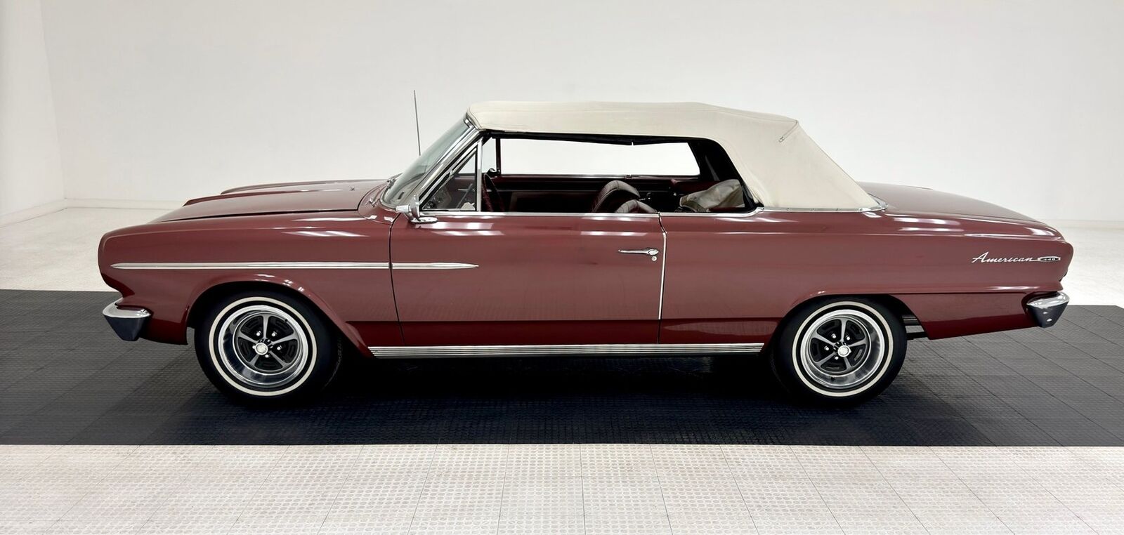 Rambler-American-Cabriolet-1964-Burgundy-Burgundy-50488-2