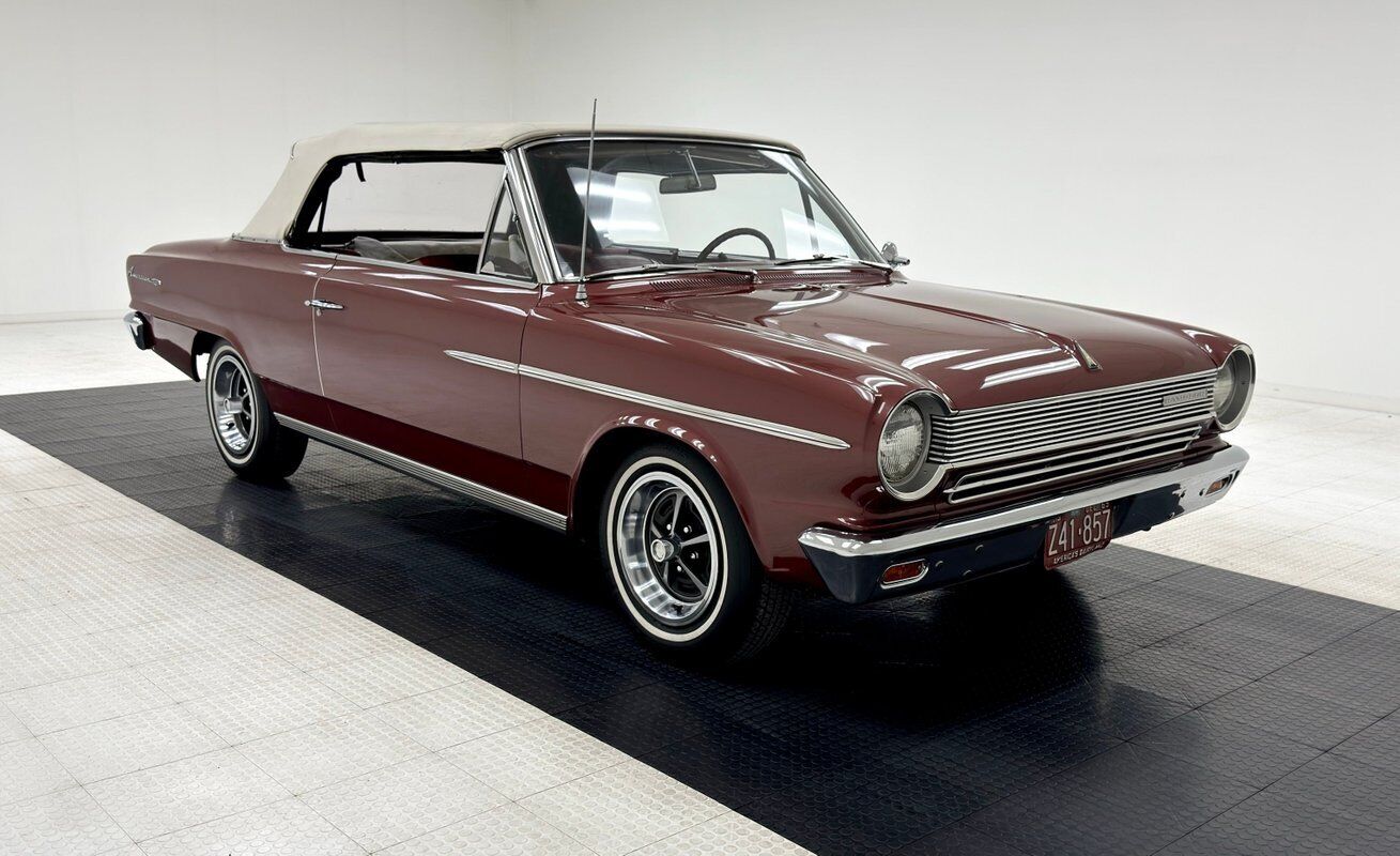 Rambler-American-Cabriolet-1964-Burgundy-Burgundy-50488-9