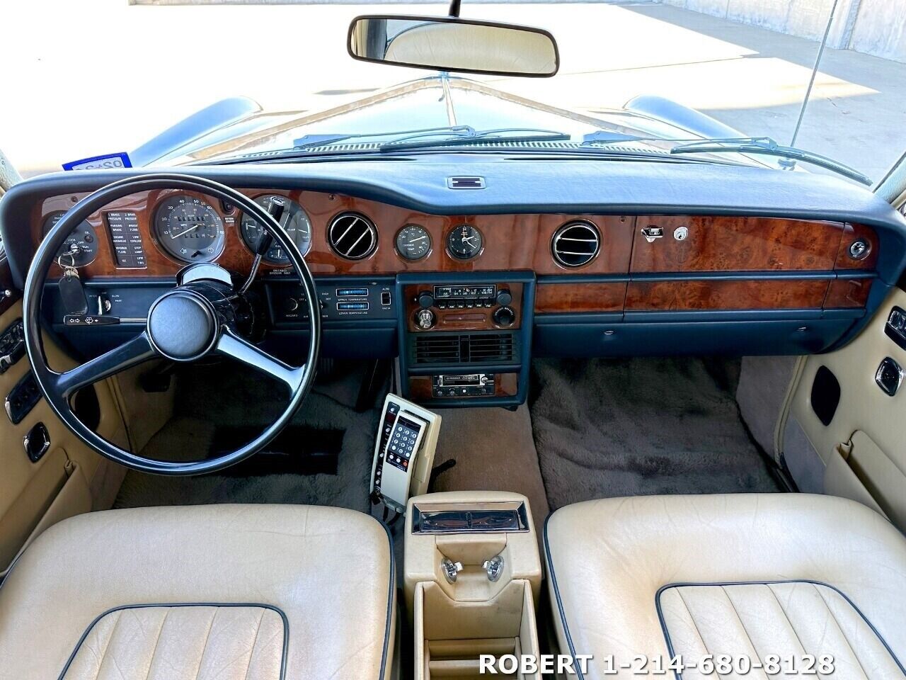 Rolls-Royce-Wraith-Berline-1980-Blue-Beige-27863-10