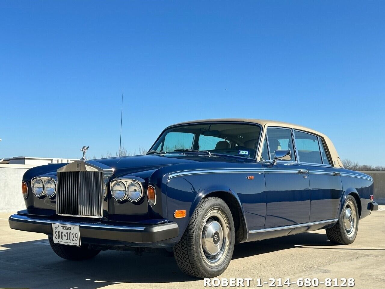 Rolls-Royce-Wraith-Berline-1980-Blue-Beige-27863-4