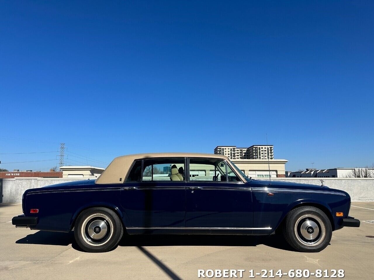 Rolls-Royce-Wraith-Berline-1980-Blue-Beige-27863-6