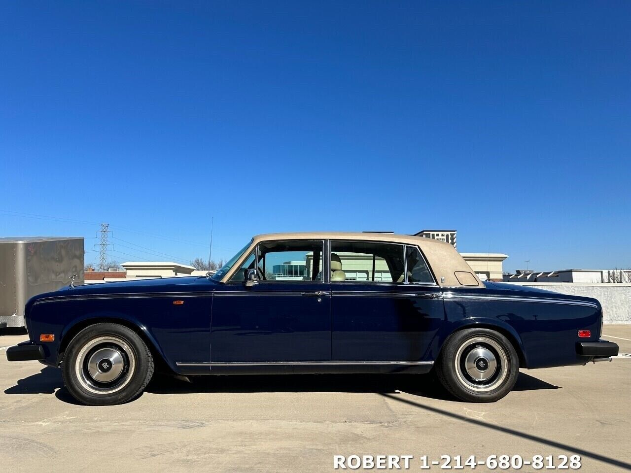 Rolls-Royce-Wraith-Berline-1980-Blue-Beige-27863-7