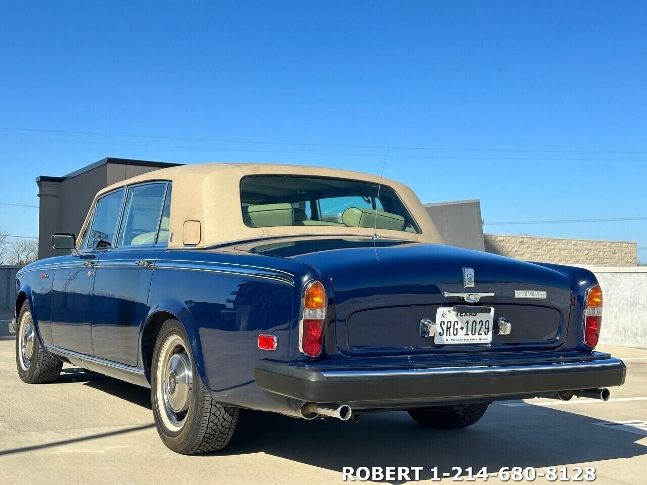 Rolls-Royce-Wraith-Berline-1980-Blue-Beige-27863-8