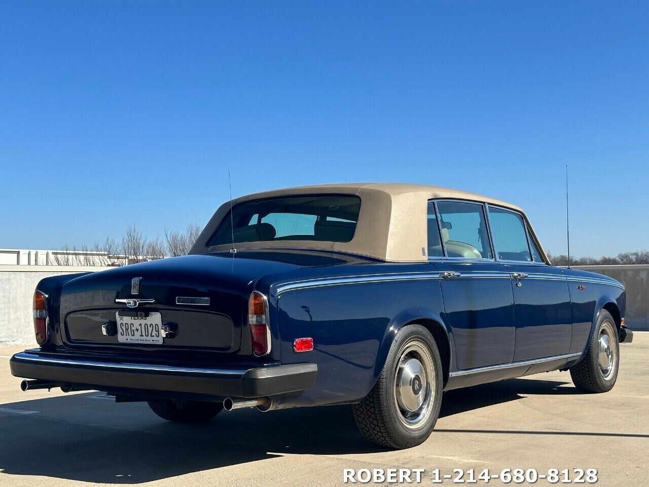 Rolls-Royce-Wraith-Berline-1980-Blue-Beige-27863-9