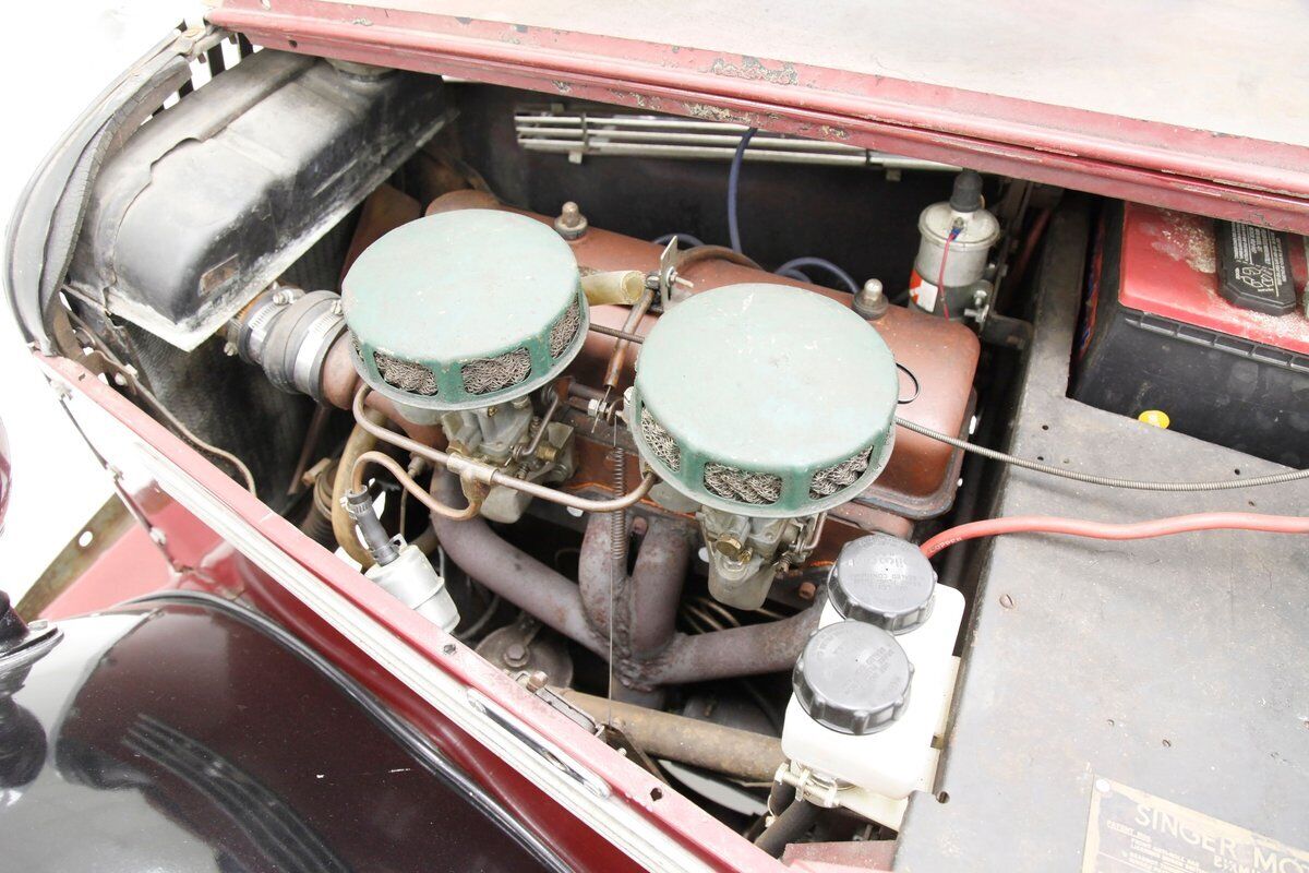 Singer-4AD-Cabriolet-1953-Maroon-Oxblood-188369-8