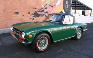 Triumph-TR-6-Cabriolet-1971-Green-Tan-91197-22