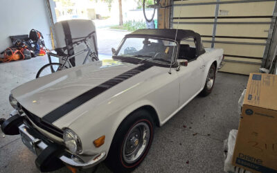 Triumph TR-6 Cabriolet 1976 à vendre