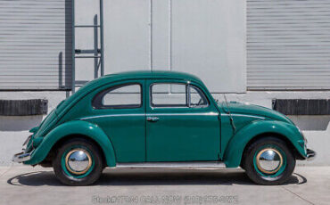 Volkswagen-Beetle-Classic-1957-Green-Other-Color-0-3