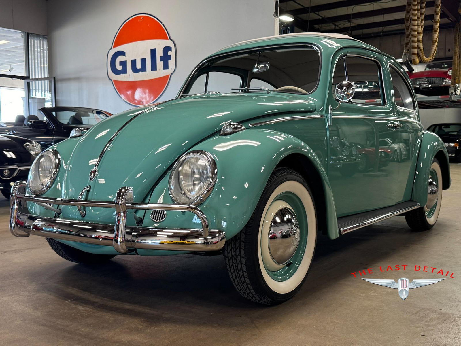 Volkswagen-Beetle-Classic-1963-Gray-Teal-50118-2