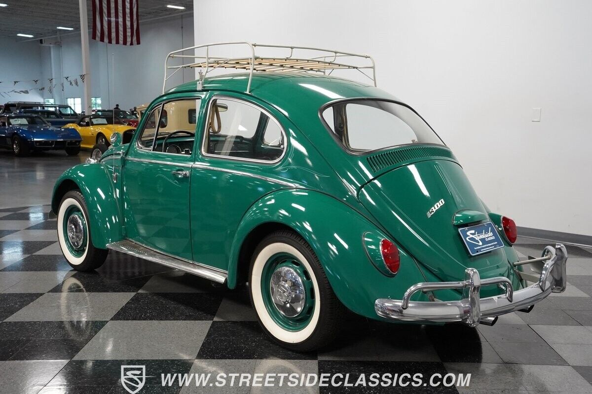 Volkswagen-Beetle-Classic-1966-Green-Black-107121-9