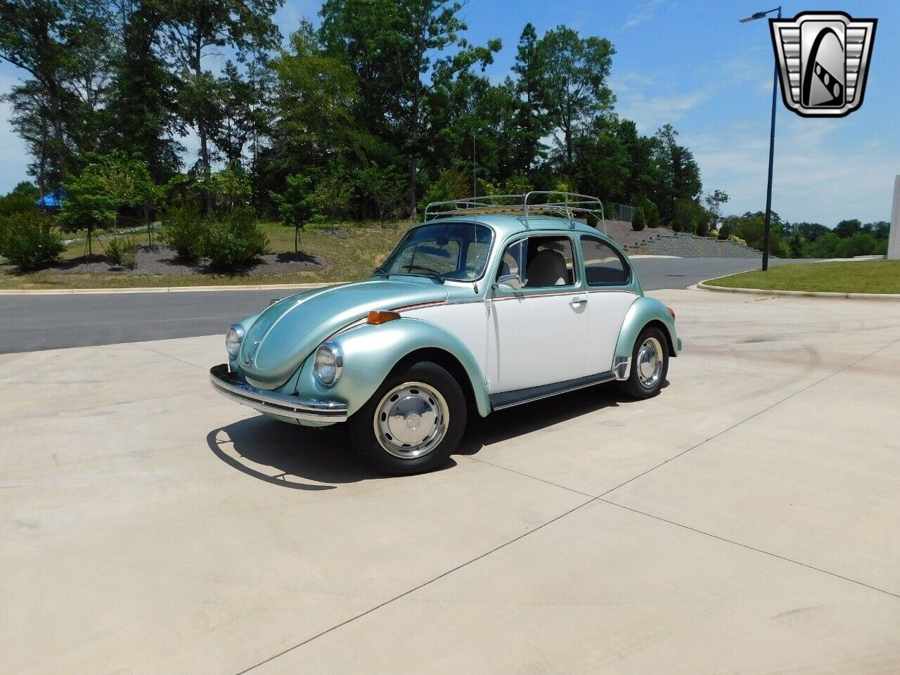 Volkswagen-Beetle-Classic-1973-White-Beige-98247-2