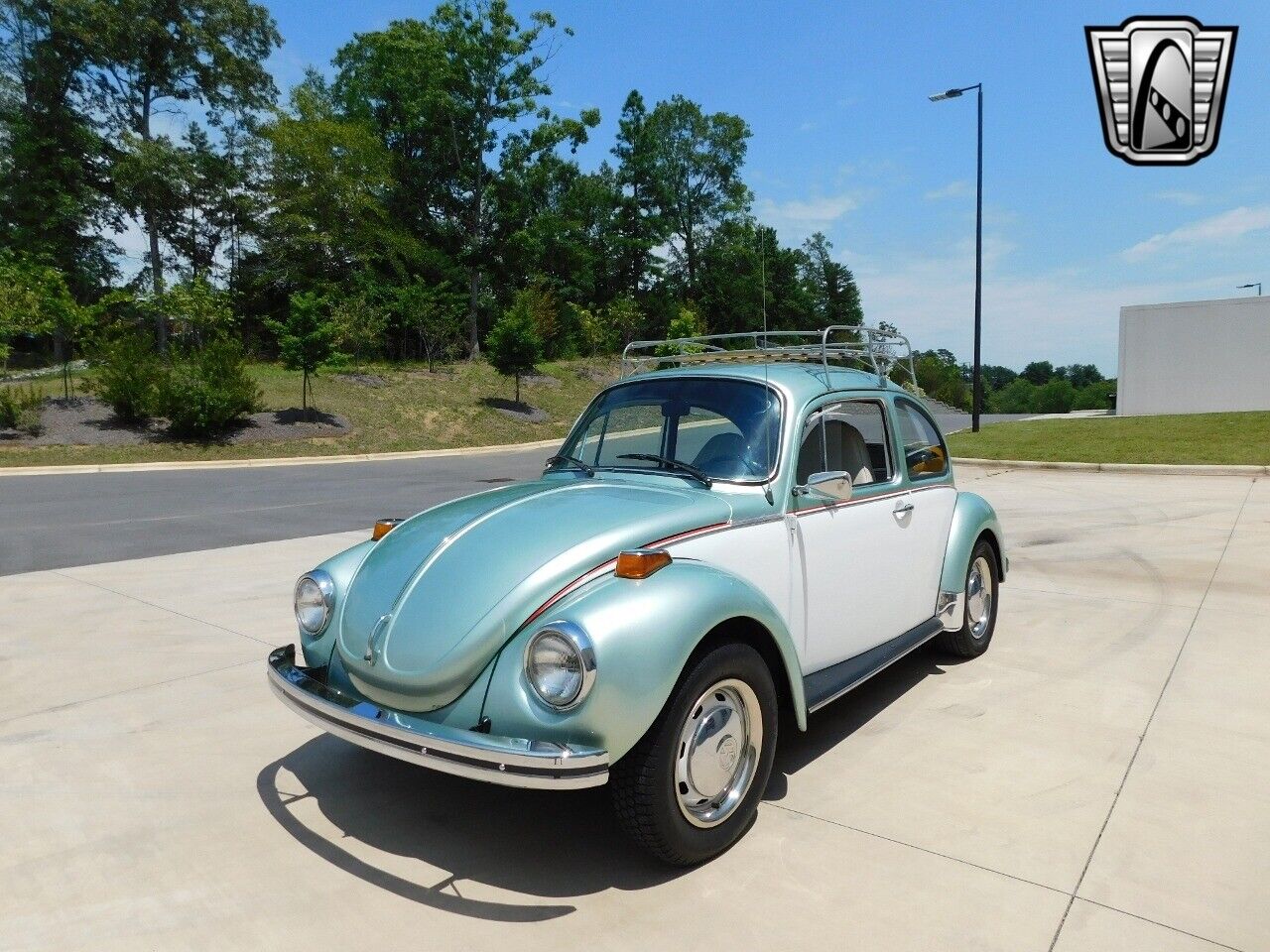 Volkswagen-Beetle-Classic-1973-White-Beige-98247-4