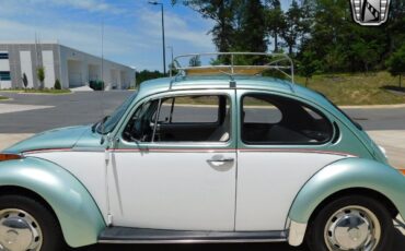 Volkswagen-Beetle-Classic-1973-White-Beige-98247-6