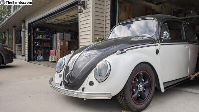 Volkswagen-Beetle-Classic-Berline-1962-White-Red-2-2