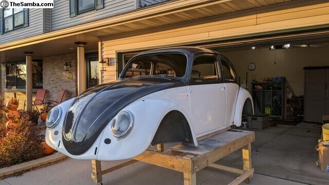 Volkswagen-Beetle-Classic-Berline-1962-White-Red-2-7