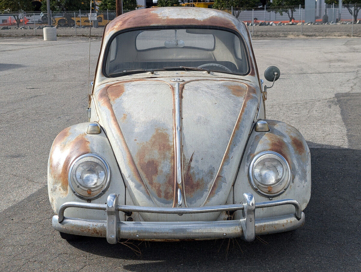 Volkswagen-Beetle-Classic-Berline-1963-Gray-Green-94599-1