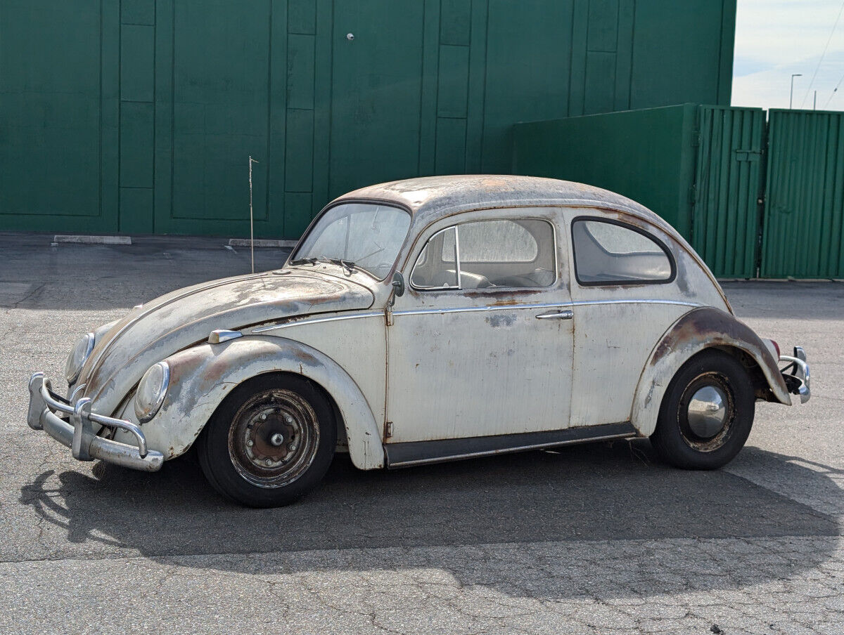 Volkswagen-Beetle-Classic-Berline-1963-Gray-Green-94599-2