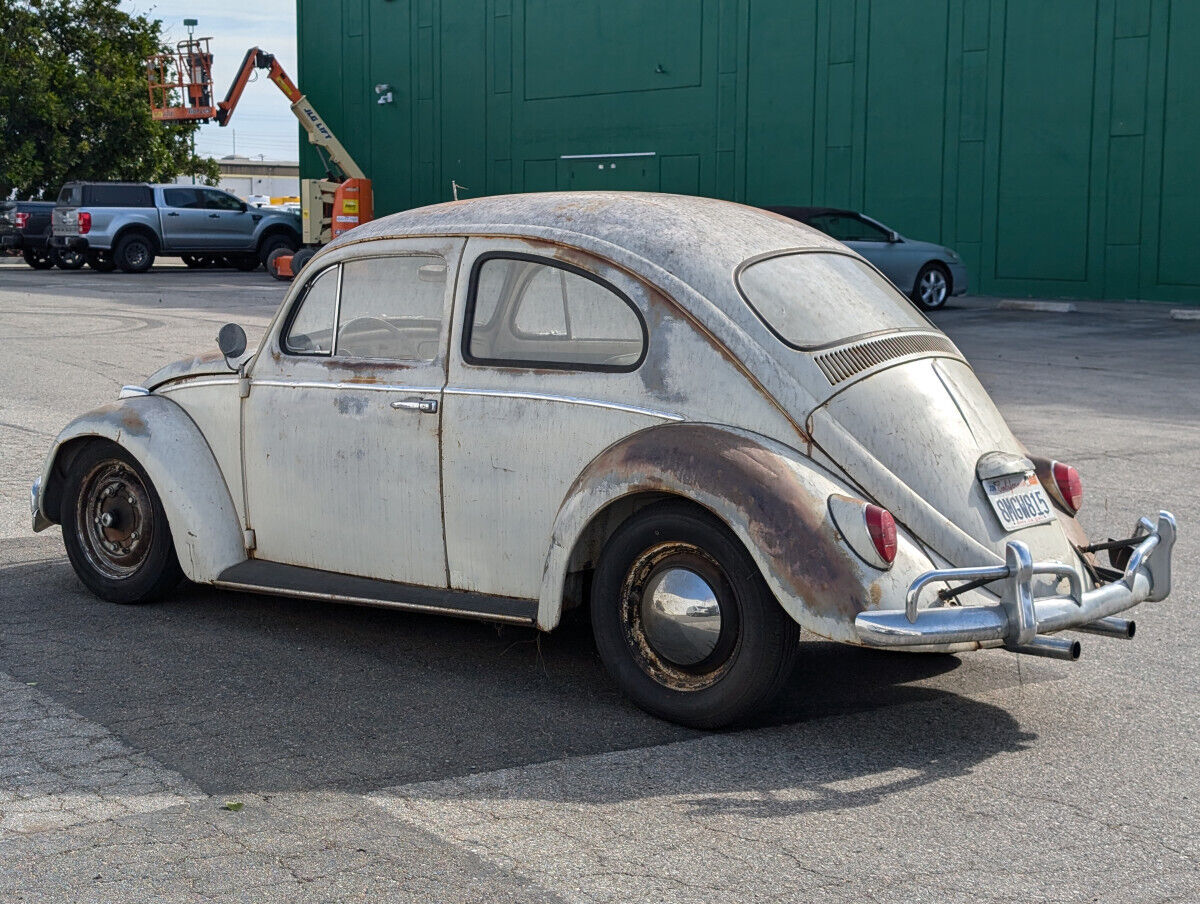 Volkswagen-Beetle-Classic-Berline-1963-Gray-Green-94599-4