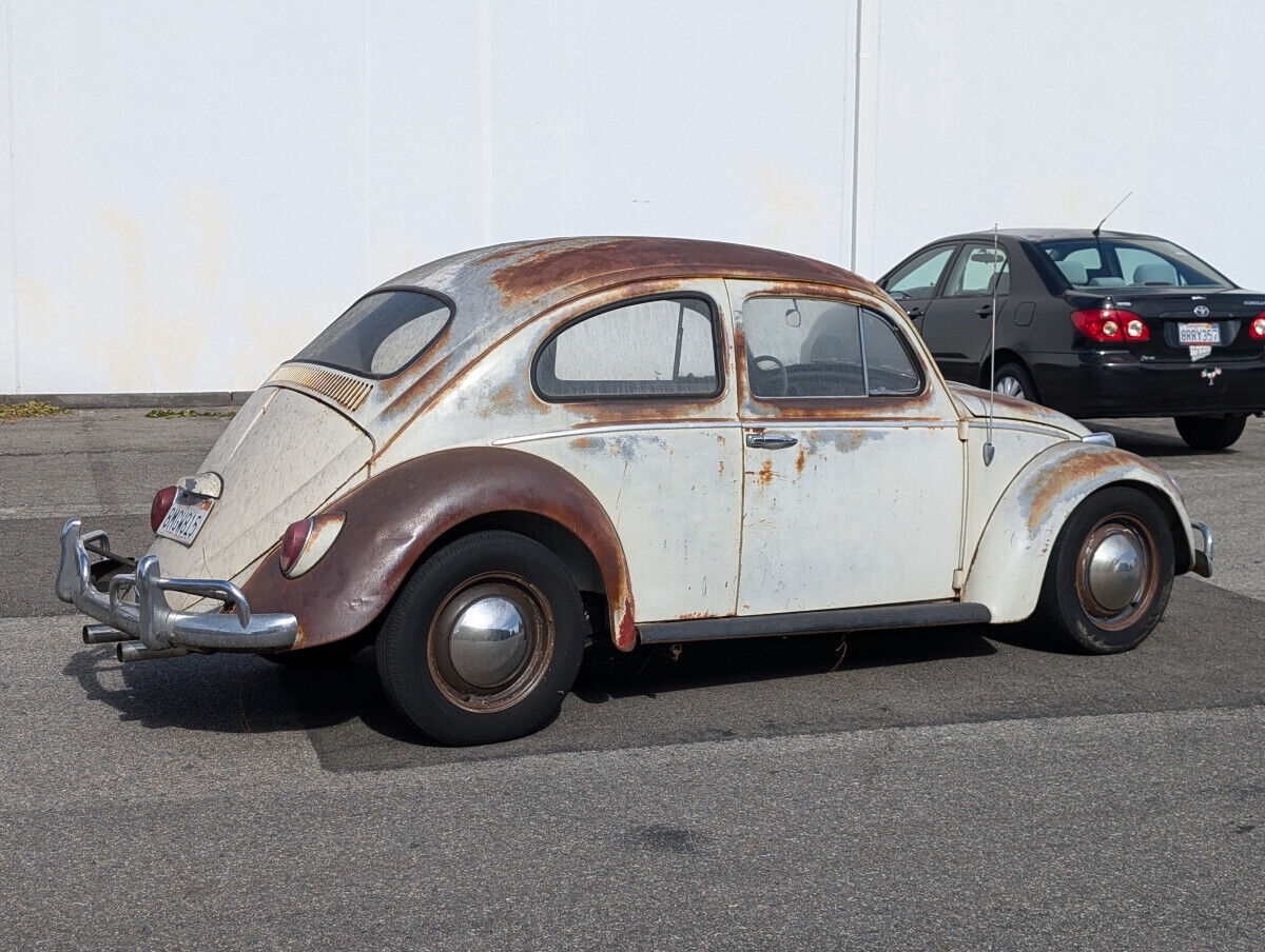 Volkswagen-Beetle-Classic-Berline-1963-Gray-Green-94599-6