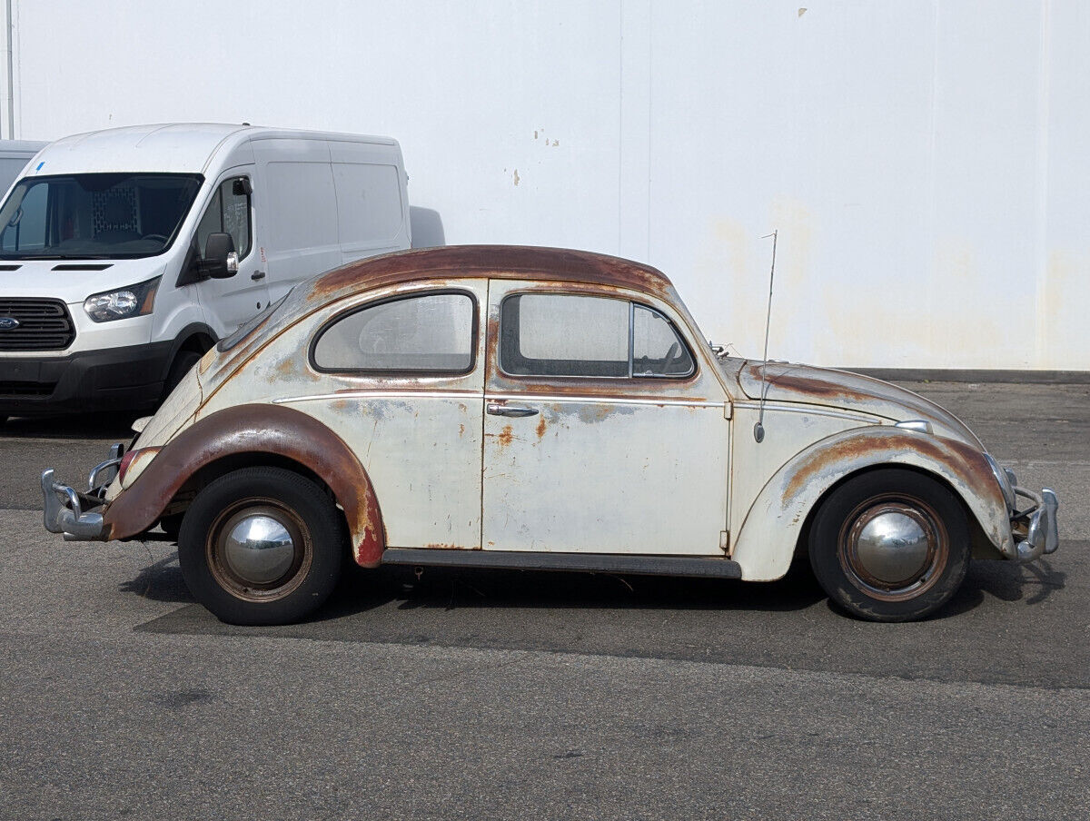 Volkswagen-Beetle-Classic-Berline-1963-Gray-Green-94599-7