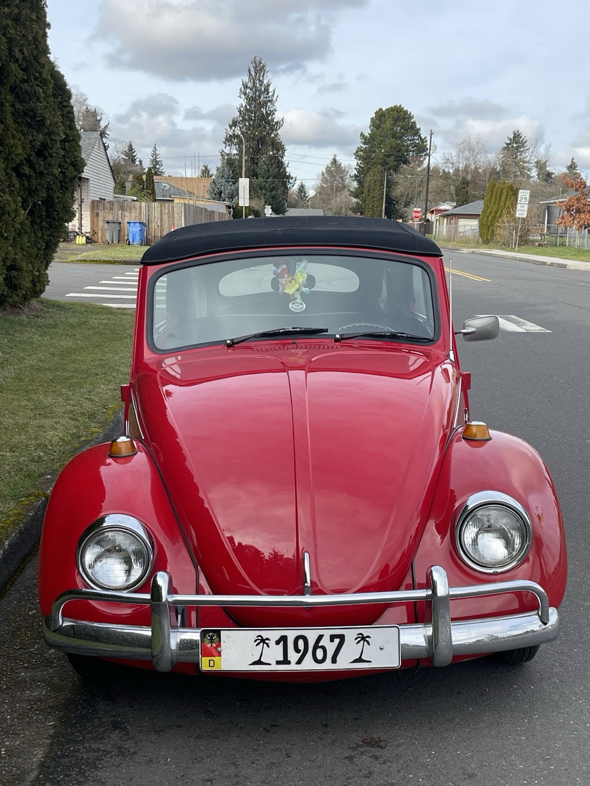 Volkswagen-Beetle-Classic-Cabriolet-1970-Red-Black-96561-13