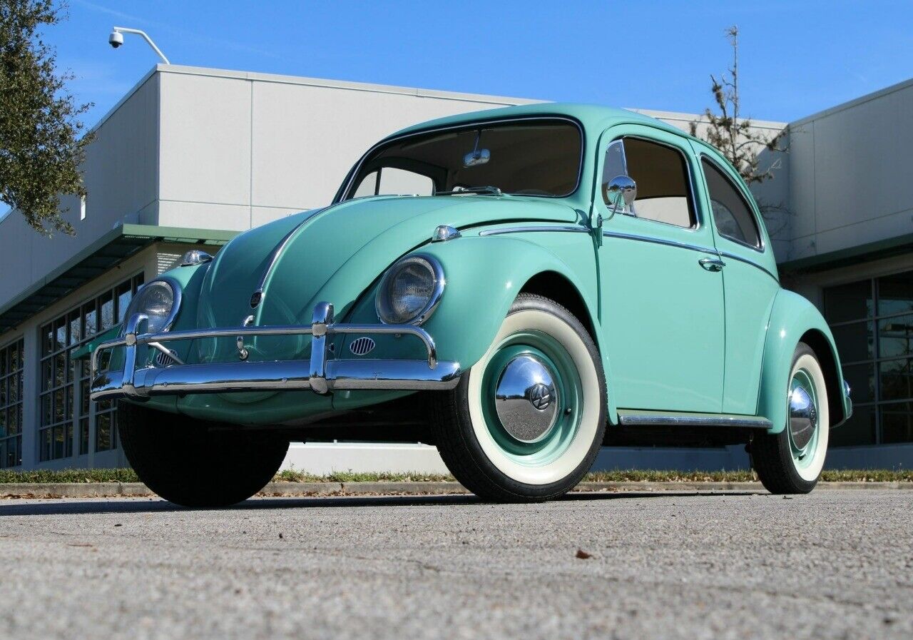 Volkswagen-Beetle-Classic-Coupe-1961-Turqouise-Tan-90907-2