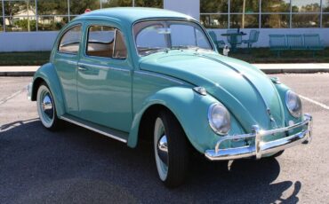 Volkswagen-Beetle-Classic-Coupe-1961-Turqouise-Tan-90907-3