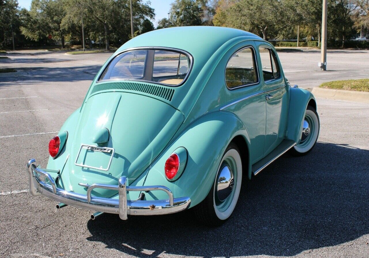 Volkswagen-Beetle-Classic-Coupe-1961-Turqouise-Tan-90907-7