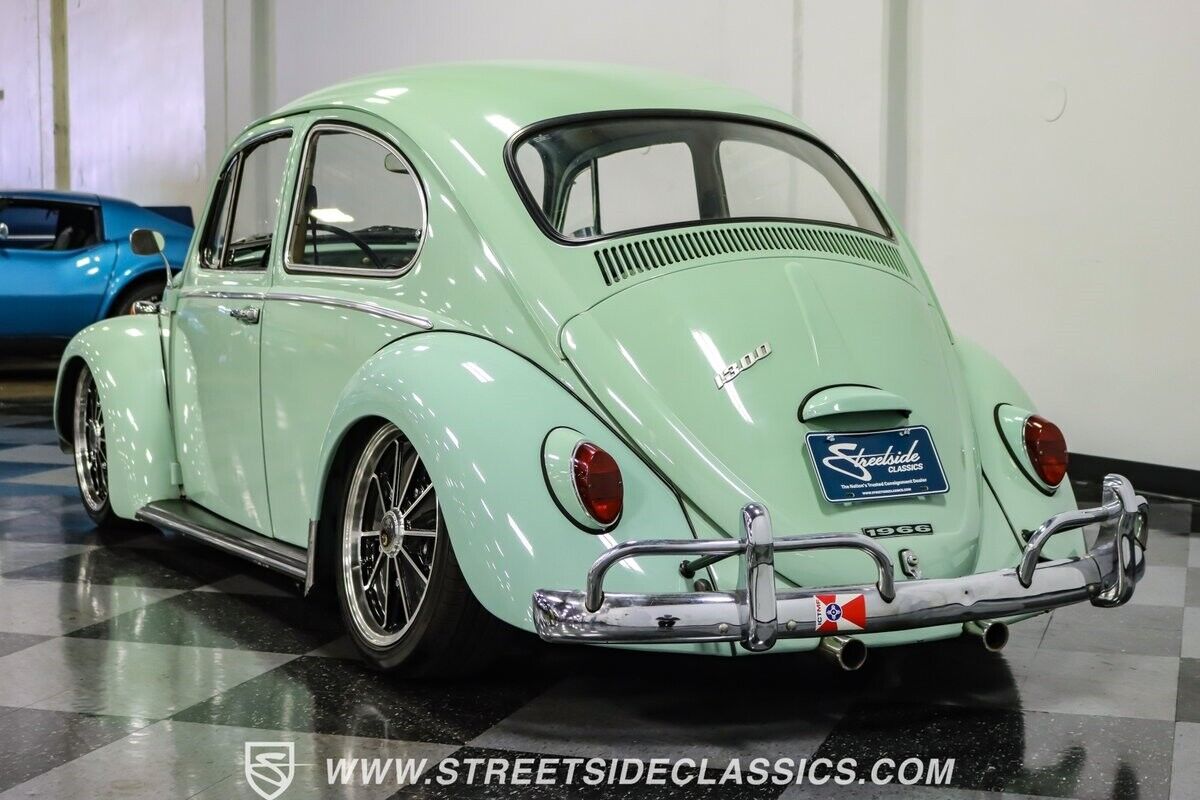 Volkswagen-Beetle-Classic-Coupe-1966-Green-Black-58583-10