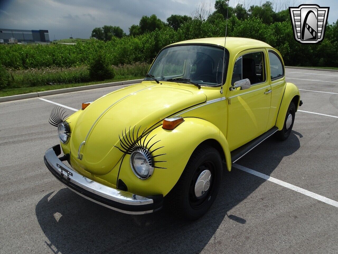 Volkswagen-Beetle-Classic-Coupe-1974-Yellow-Black-38333-2