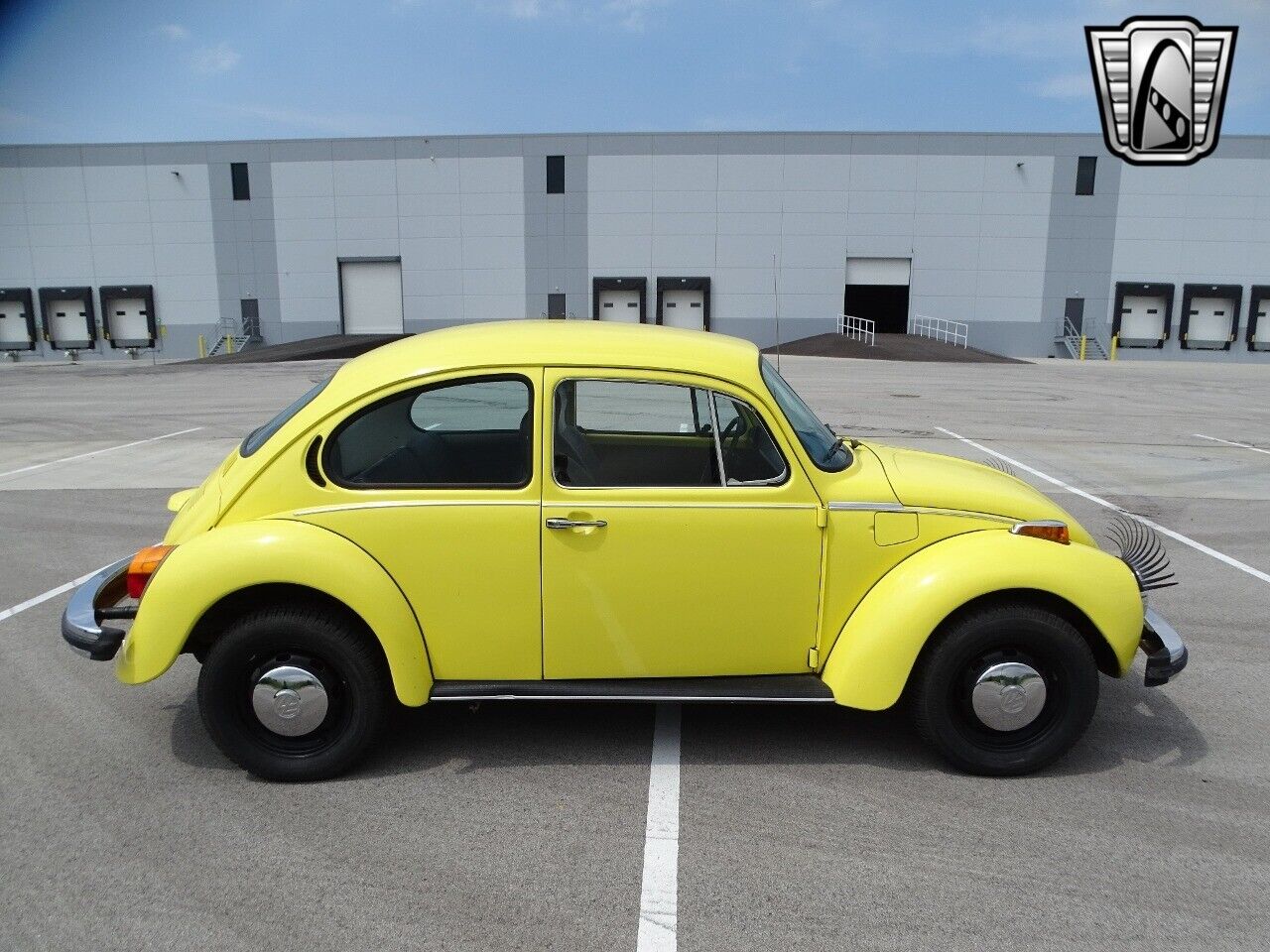 Volkswagen-Beetle-Classic-Coupe-1974-Yellow-Black-38333-5