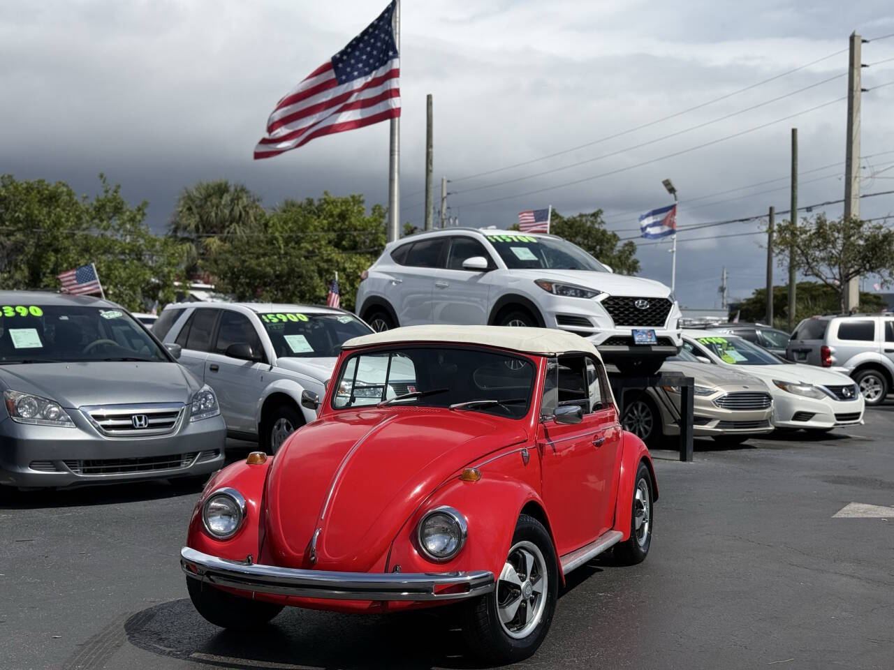 Volkswagen-Beetle-New-Cabriolet-1968-Red-Black-0-1