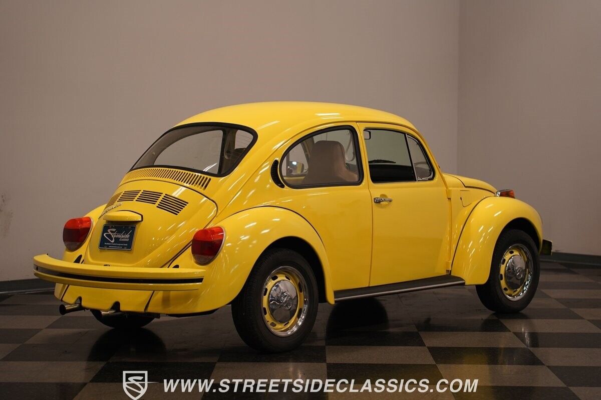 Volkswagen-Beetle-New-Coupe-1974-Yellow-Tan-88149-14