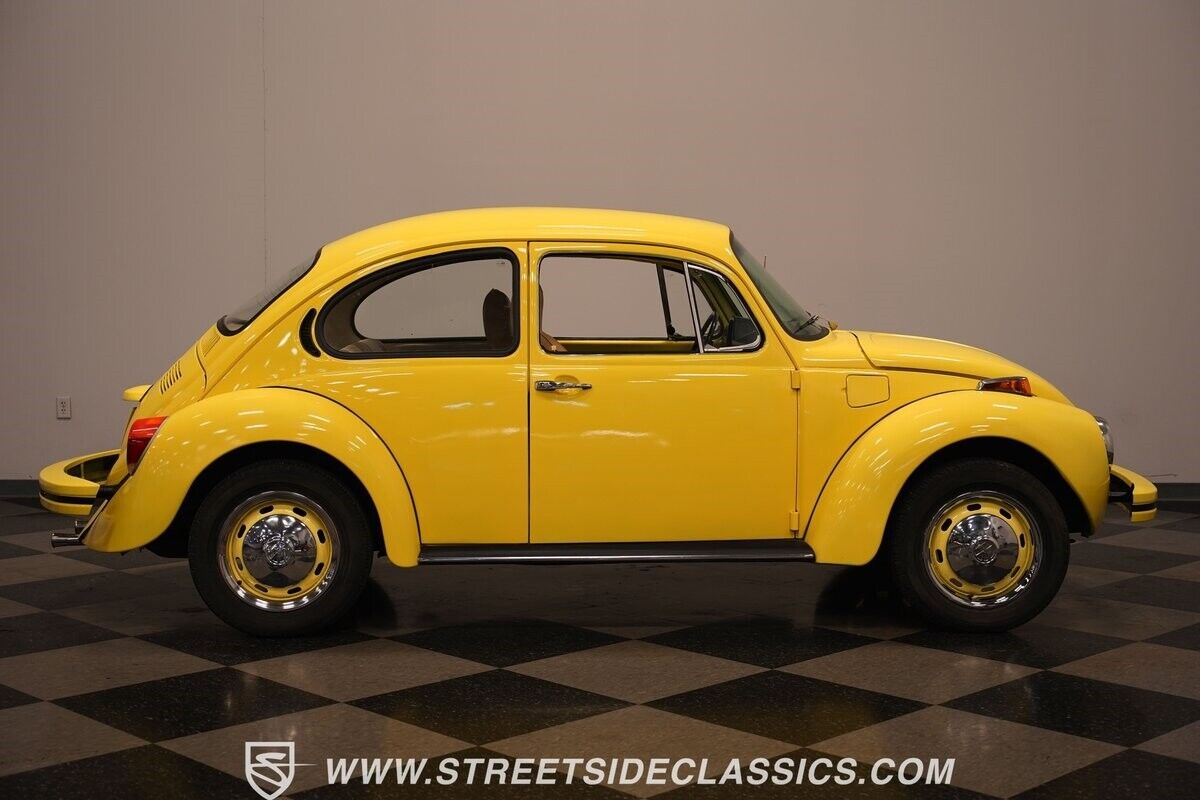 Volkswagen-Beetle-New-Coupe-1974-Yellow-Tan-88149-16