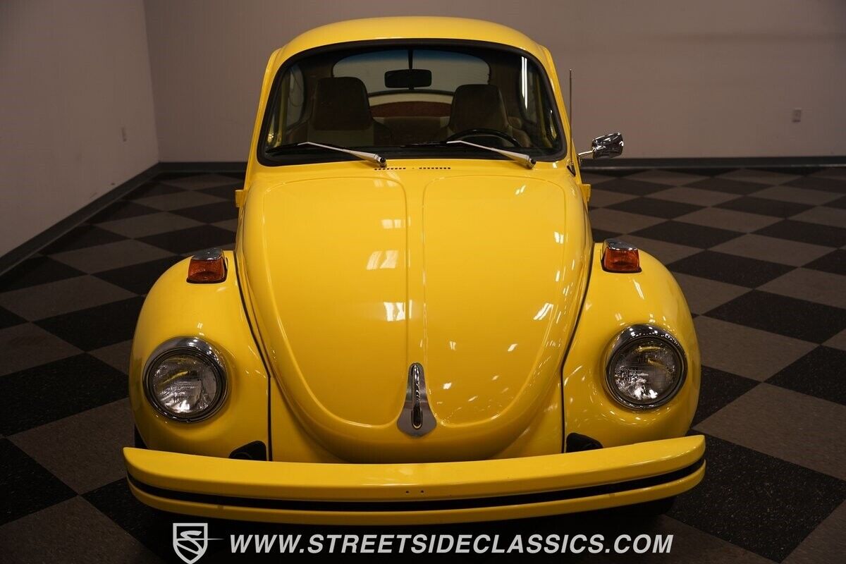 Volkswagen-Beetle-New-Coupe-1974-Yellow-Tan-88149-20