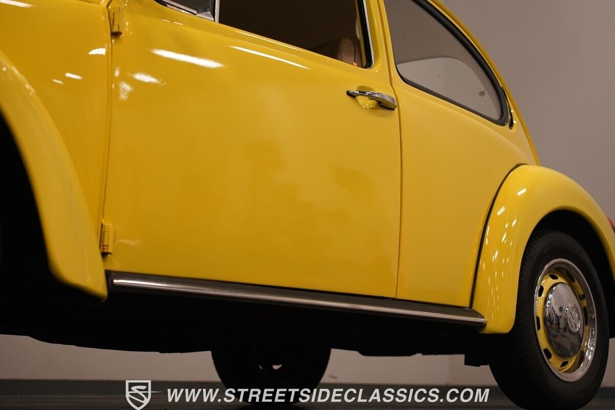 Volkswagen-Beetle-New-Coupe-1974-Yellow-Tan-88149-23