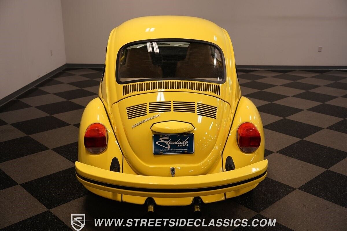 Volkswagen-Beetle-New-Coupe-1974-Yellow-Tan-88149-27