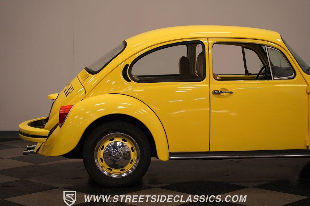 Volkswagen-Beetle-New-Coupe-1974-Yellow-Tan-88149-31