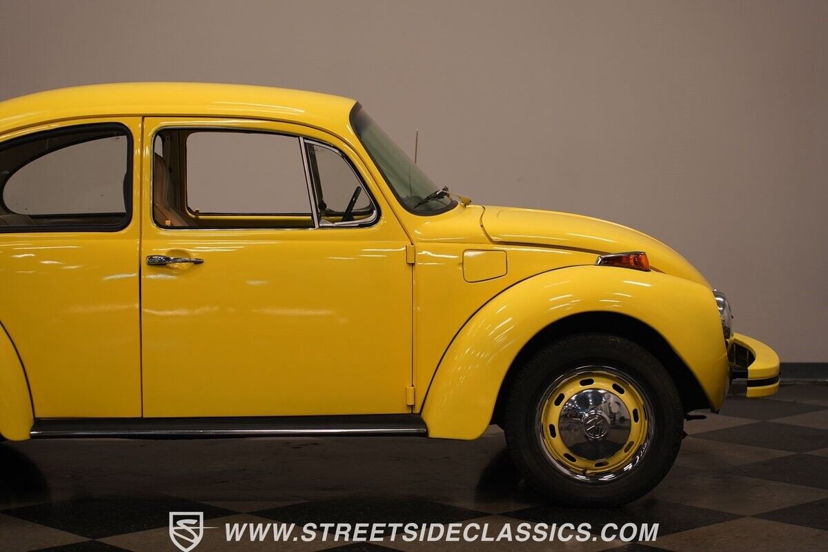 Volkswagen-Beetle-New-Coupe-1974-Yellow-Tan-88149-32