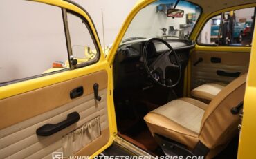 Volkswagen-Beetle-New-Coupe-1974-Yellow-Tan-88149-38